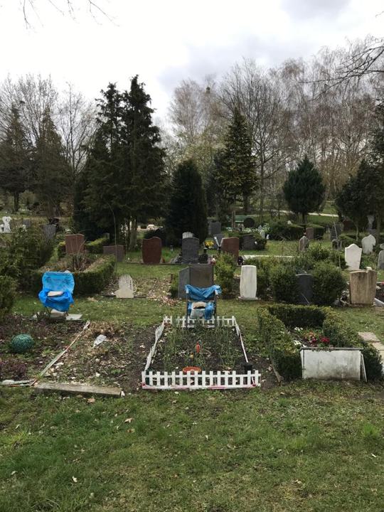 Berlin’de Müslüman mezar alanı